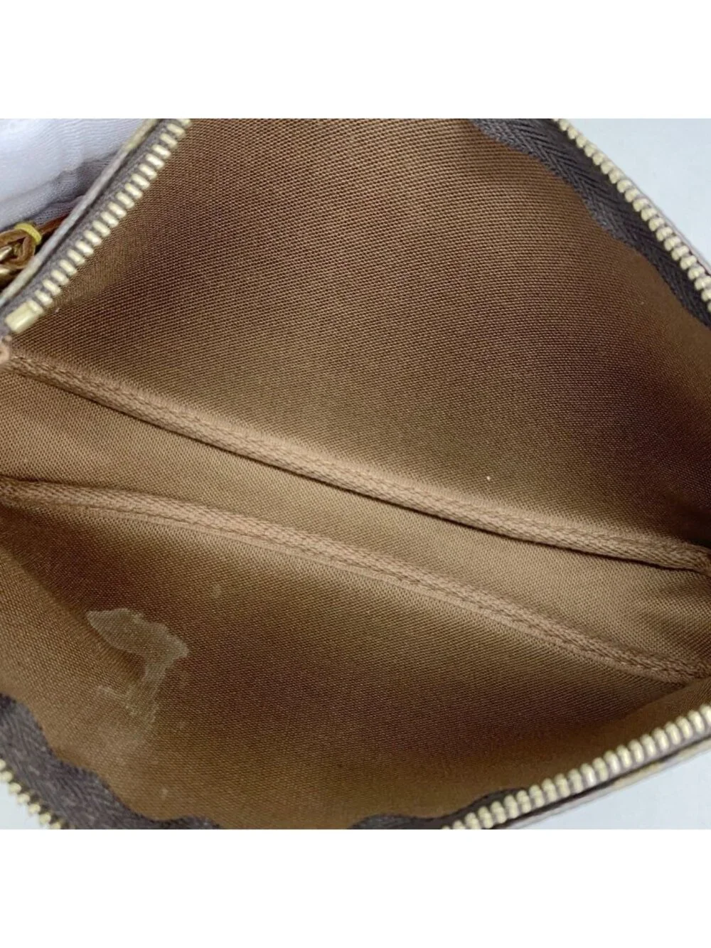 Louis Vuitton Pouch Monogram Pochette Brown